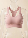 Brassière de Sport — Maintien Moyen, Rose Poudré